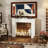 1PCS Fireplace Mantel, Freestanding Fireplace Surround With Leg For Electric Fireplaces