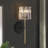 Quitman Iron Glass Mini 4.7"W Wallchiere