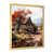 Gold Single Picture Framed