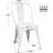 Lilian 18.1'' H Metal Stacking Side Chair-480590600