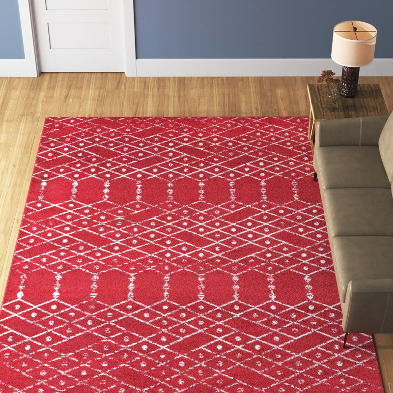 Tapis treillis Haywards Maeve Paxon 6, Rectangle 5 pi 3 po x 8 pi