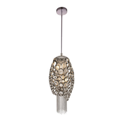 Gowert 2 - Light Chrome Unique/Statement Pendant