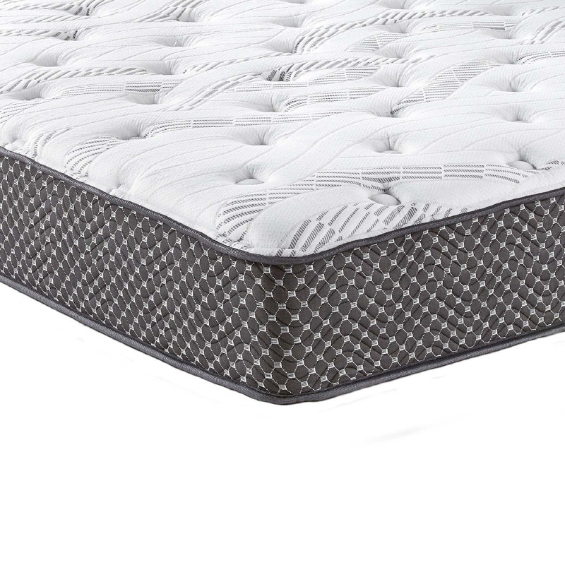 Matelas hybride matelassé 10 po, mi-ferme, Lit double