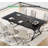 Computer Desk Executive Desk With Thick Wooden Tabletop And Metal Frame-1172782365-1172782367
