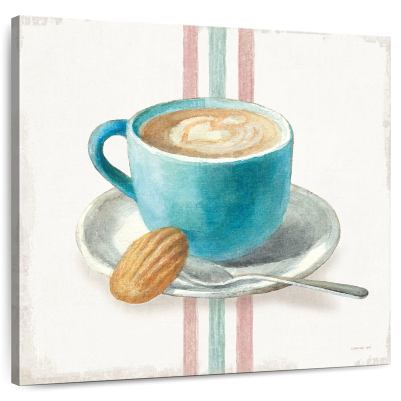 Wake Me Up Coffee I With Stripes, H 10 po x l 10 po