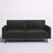 Earle Full / Double 77.5 " Velvet Convertible Sofa-1509667567