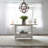 4-Person Rectangular Counter Height Dining Set with Upholstered Chairs