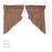 Caudillo Cotton Plaid Swag Window Valance