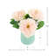 Pivoines dans un vase en céramique