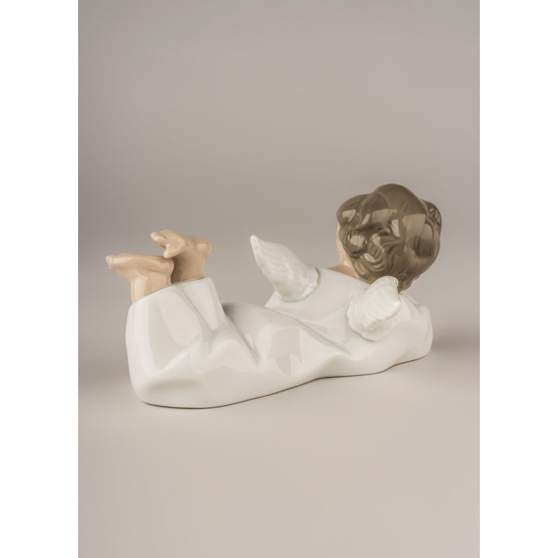 Angel Laying Down Figurine