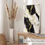 «Abstract Geode Black», reproduction d'art moderne sans cadre-1856196450
