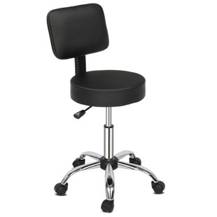 Shop Stool With Backrest