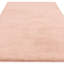 Symaya Cosy Shaggy Blush Pink Area Rug-1555818938