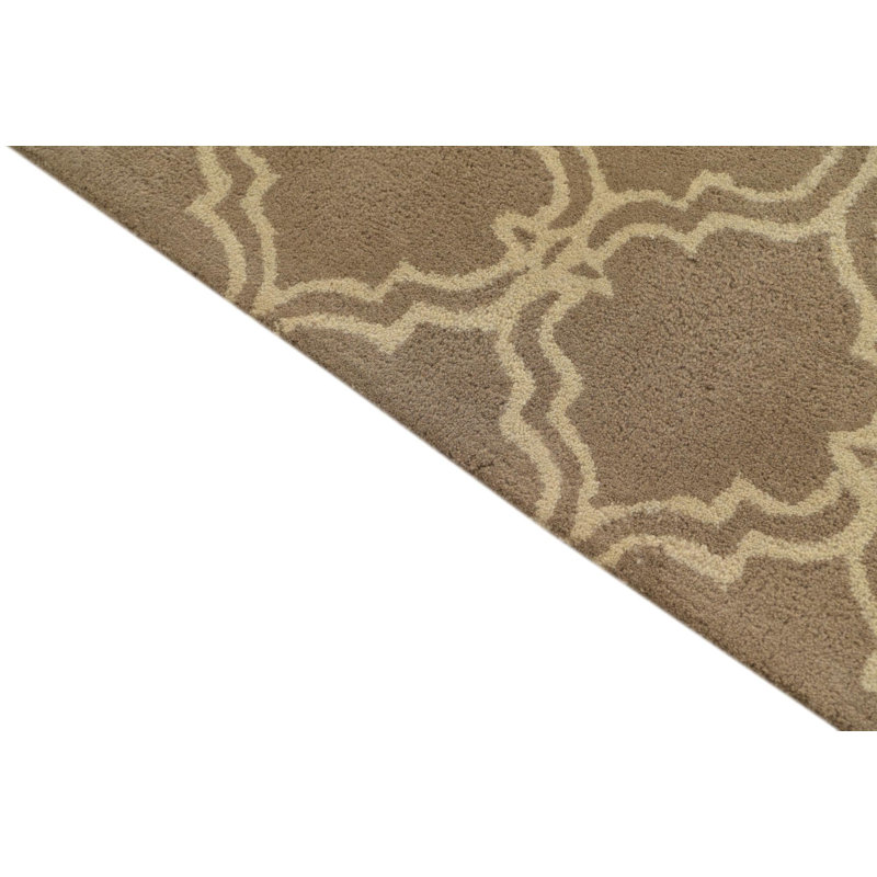 Tapis blanc neige 5 x 8 Powley