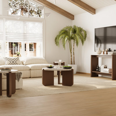 31.5 "Modern Round Coffee Table