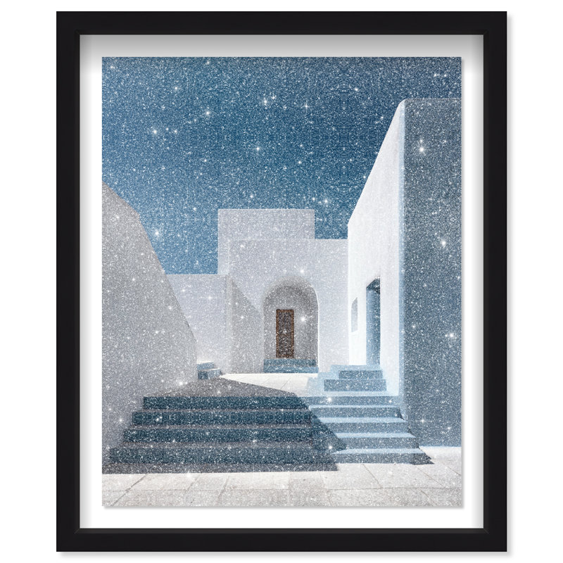 Monolithic Archway Print by Oliver Gal, 31.5"H x 25.5"W, Black Shadowbox