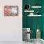  «Whimsical Bee & Cherry Tree» par Carrie Ann Grippo-Pike, art mural sur toile, 26 po x 18 po