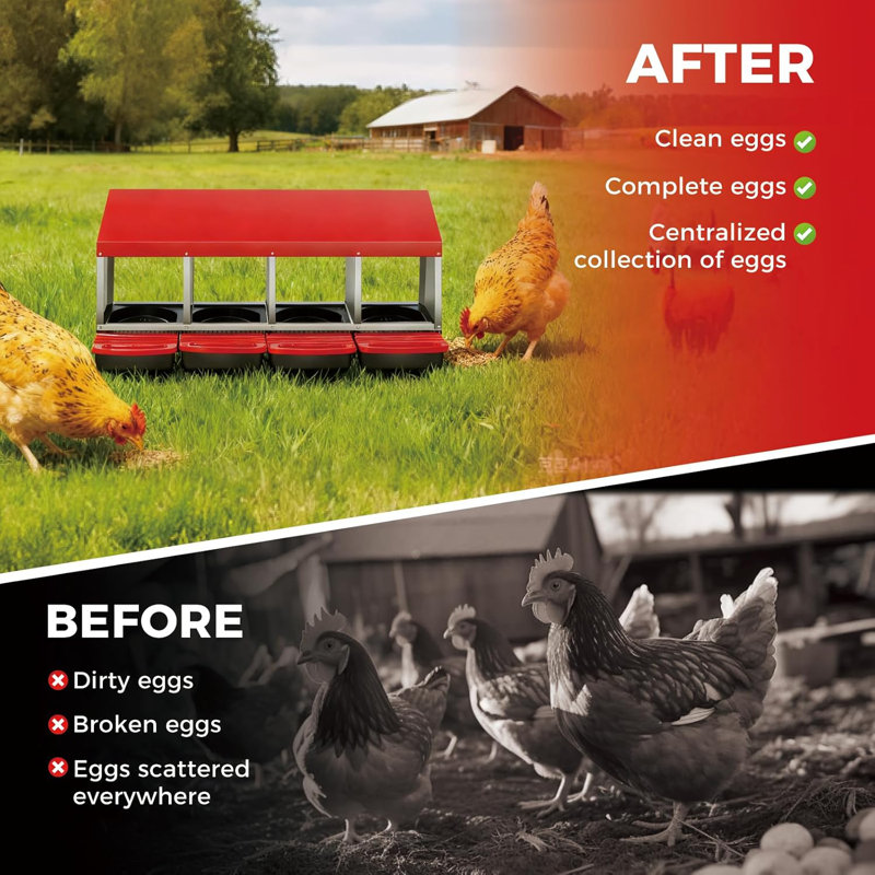 Nesting Boxes, Red