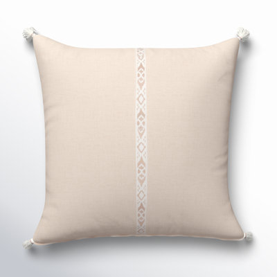 Griffin Embroidered Throw Pillow