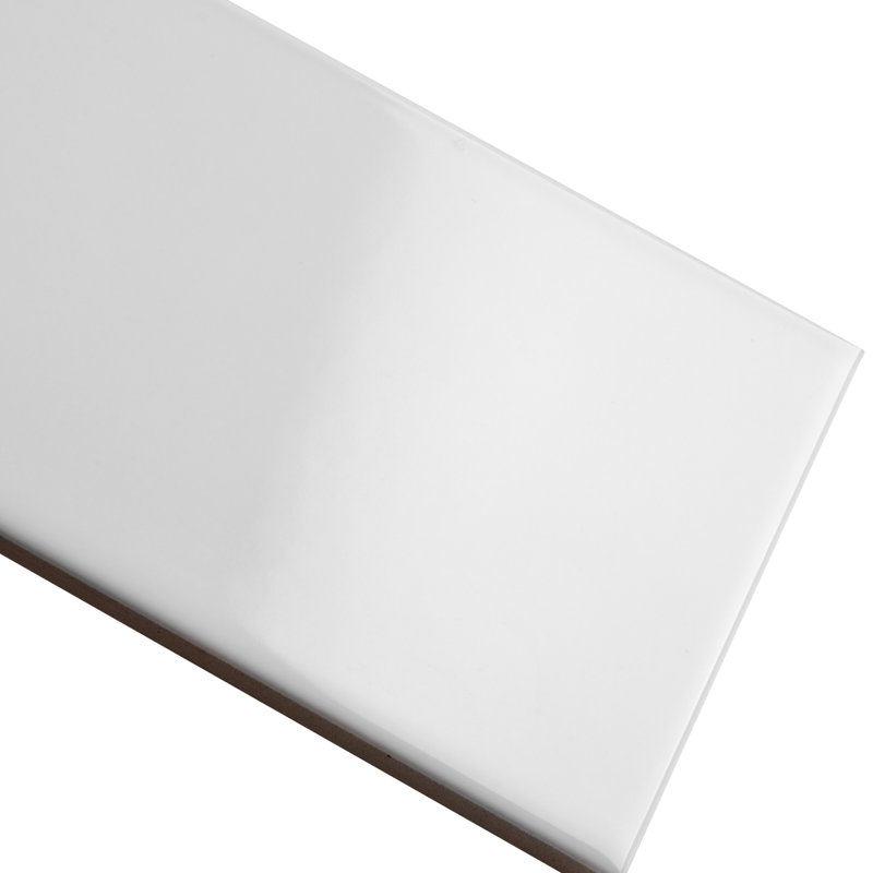 Crown Heights 3" x 6" Ceramic Subway Wall Tile, Glossy White
