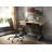 Danton Gold Aluminum Rectangular Writing Desk