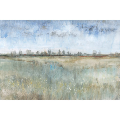 Open Field I - Wrapped Canvas Art Prints