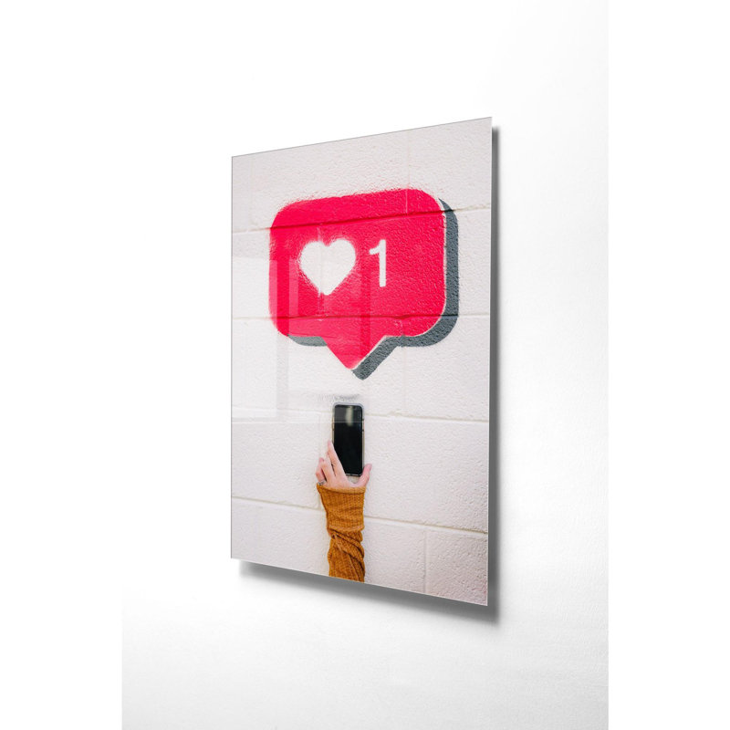 Boze Print on Glass, 100cm H x 70cm W