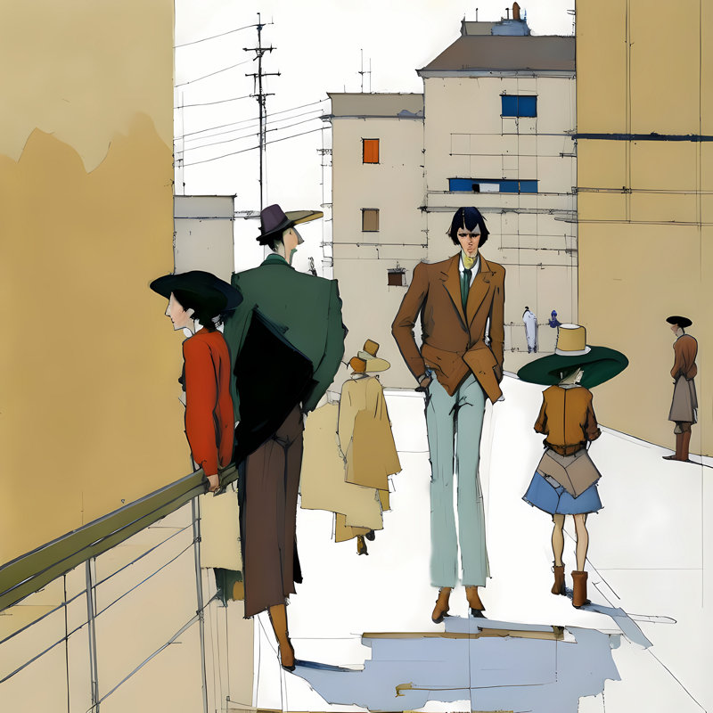 The Workday, 24" H x 24" W