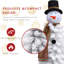 Snowman 72' H Artificial Pine Christmas Tree
