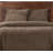 Driftwood Brown Chenille Duvet Cover & Insert-73091441