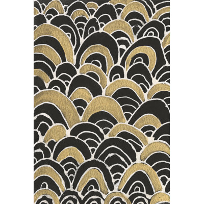 Gold Tested II - Wrapped Canvas Painting