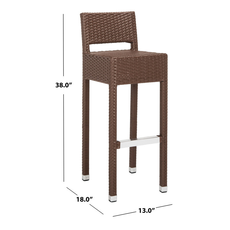 Tabouret de bar 30 po Ousley, Brun