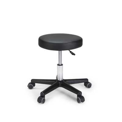 Ignasi Height Adjustable Lab Stool by Inbox Zero