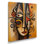 Portrait rétro africain surréalisme minimaliste - Masque africain