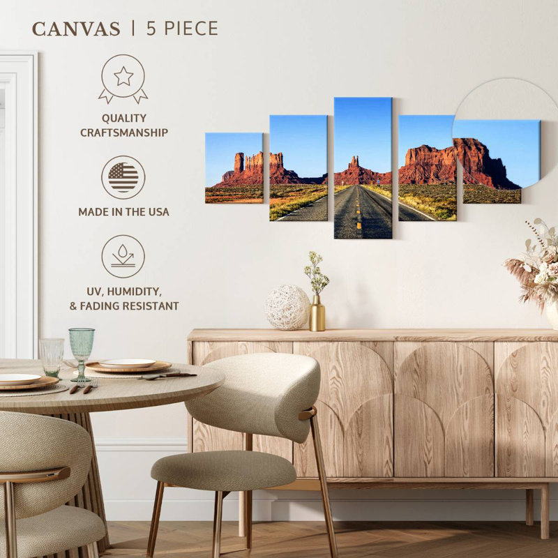 Road To Monument Valley, 24" H x 55" W