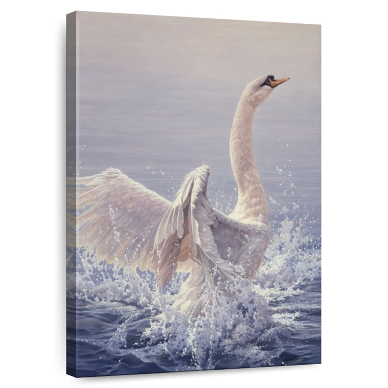 Cygne sourd Brampt, H 39 po x l 26 po