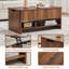 Table basse à plateau relevable 35,4 po-1689056309