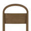 Chaise en bois à dossier arqué-146893617