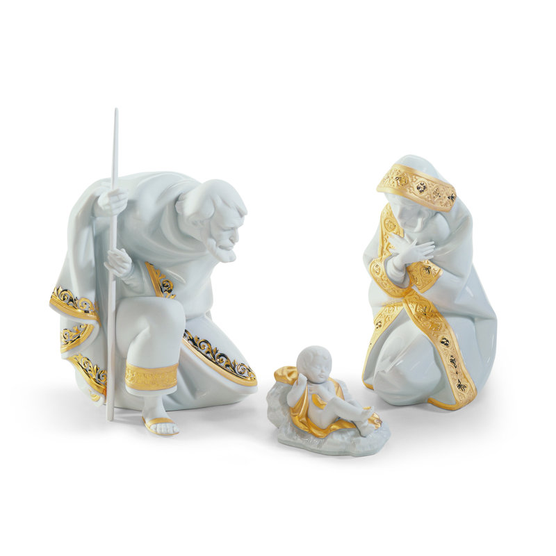 3 Piece Silent Night Nativity Set