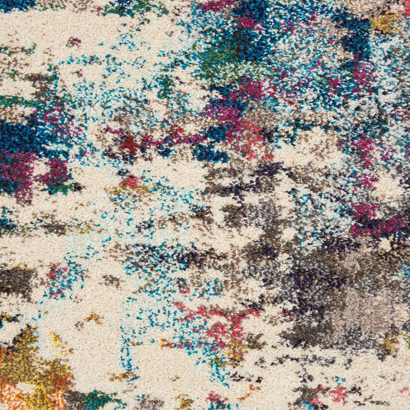 Abstract Indoor Rug, Rectangle 7'10" x 10'6"