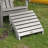 Newberg Plastic Outdoor Ottoman with Sunbrella® Cushion-84420452
