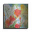 Winston Porter «Orange Poppy Reverie» par Sheila Golden, art mural en métal-13292379