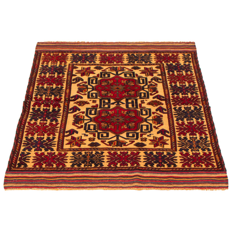 Tapis rouge tadjik 4 pi 1 po x 5 pi 9 po