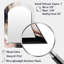 Black Gold Marble Texture - Abstract Arch Decorative Mirror On Metal-1756631254