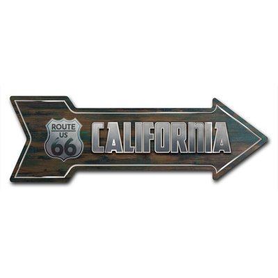 Decal-999932_California 66 (2) décalcomanie amusante 24 po
