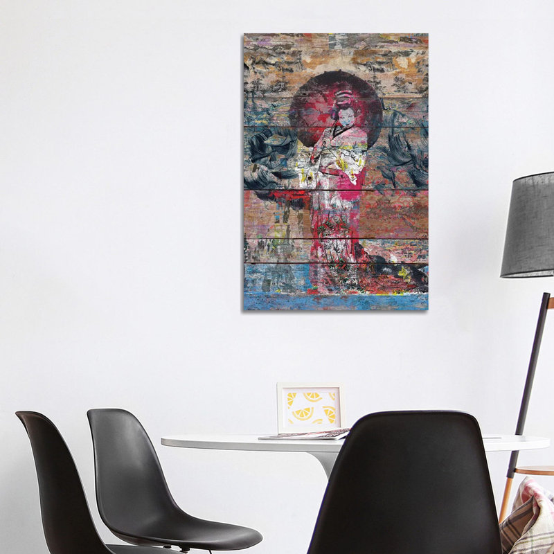 Airando Geisha (Island Woman) 1 Piece Wrapped Canvas Painting, 101.6 cm H x 66.04 cm W x 3.175 cm D