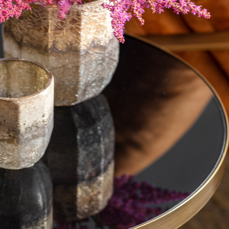 Jorden Frame End Table, Bronze