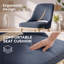 Chaise rembourrée en chenille avec pieds en bois massif-205756169-205756171