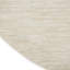 Tapis extérieur rond ivoire et beige antidérapant 4 pi x 4 pi