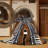 Machine Washable Transportation Black Area Rug-1704963680